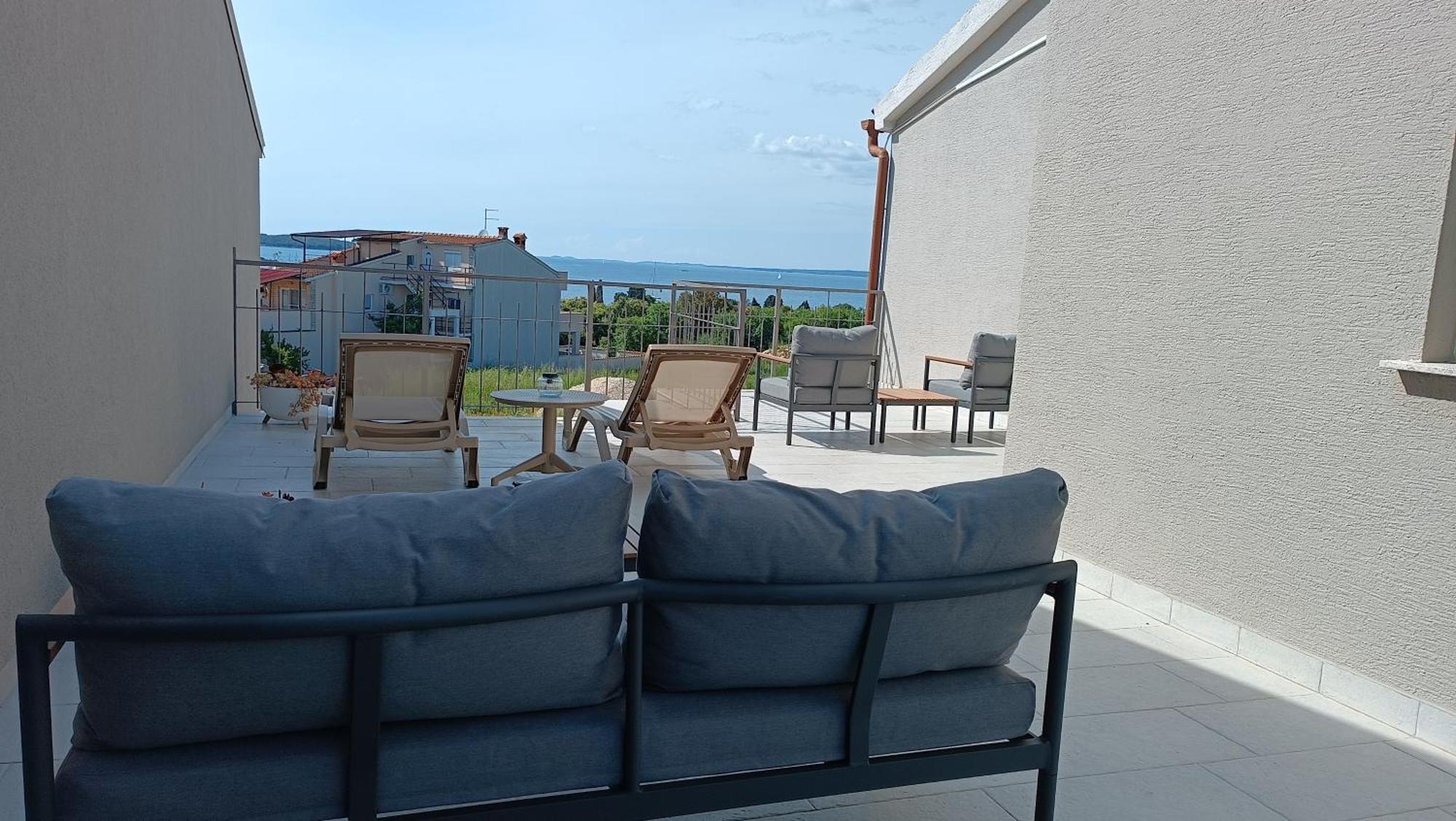 Caramel Comforts With Sea View In Stinjan Only 300 Meters From The Beach 普拉 外观 照片